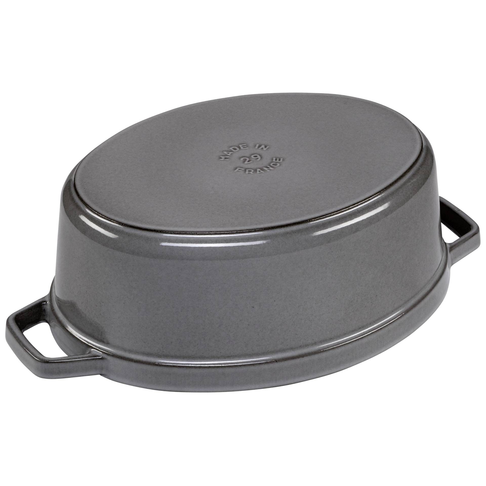 ZWILLING STAUB LA COCOTTE 4.2 L Oval Cast iron Casserole baking dish_4