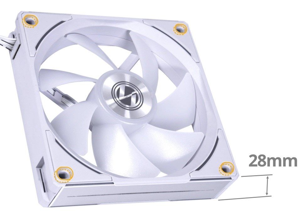 Lian Li UNI FAN AL120 V2 ARGB PWM Fan  Triple Pack with Controller - 120mm  white_4