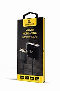 Gembird A-VGA-HDMI-02 video cable adapter 0.15 m HDMI + VGA (D-Sub) VGA (D-Sub) Black_11