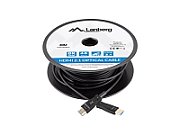 HDMI CABLE M/M V2.1 80M 8K BLACK OPTICAL AOC LANBERG