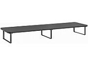 Gembird MS-TABLE2-01 monitor mount / stand Black Desk