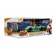 Auto Street Fighter 1969 Chevrolet with Cammy 1/24 Simba JADA Action Figure_1