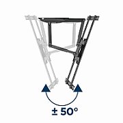 Gembird WM-75ST-01 Full motion TV wall mount  32”-75” (45 kg)_11