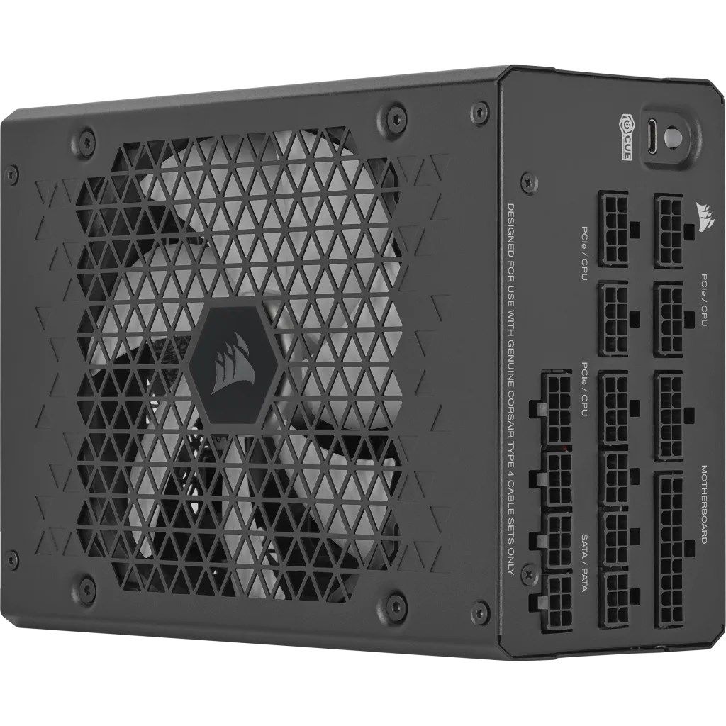 Corsair HXi Series HX1200i Power Supply 80 PLUS Platinum  ATX 3.0  PCIe 5.0 - 1200 Watt  black_2