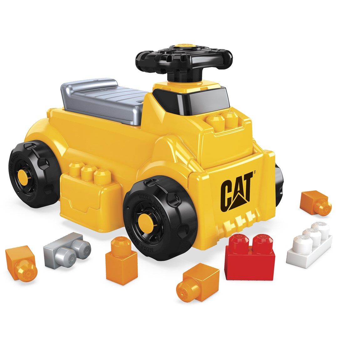 PROMO MEGA BLOKS CAT Ride-on vehicle 3in1 + HDJ29 MATTEL bricks_6