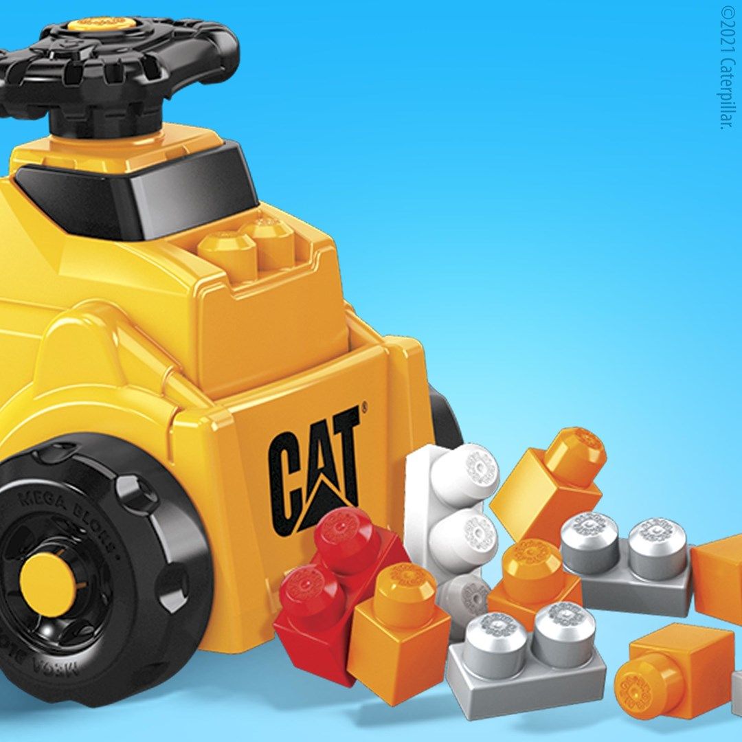 PROMO MEGA BLOKS CAT Ride-on vehicle 3in1 + HDJ29 MATTEL bricks_7