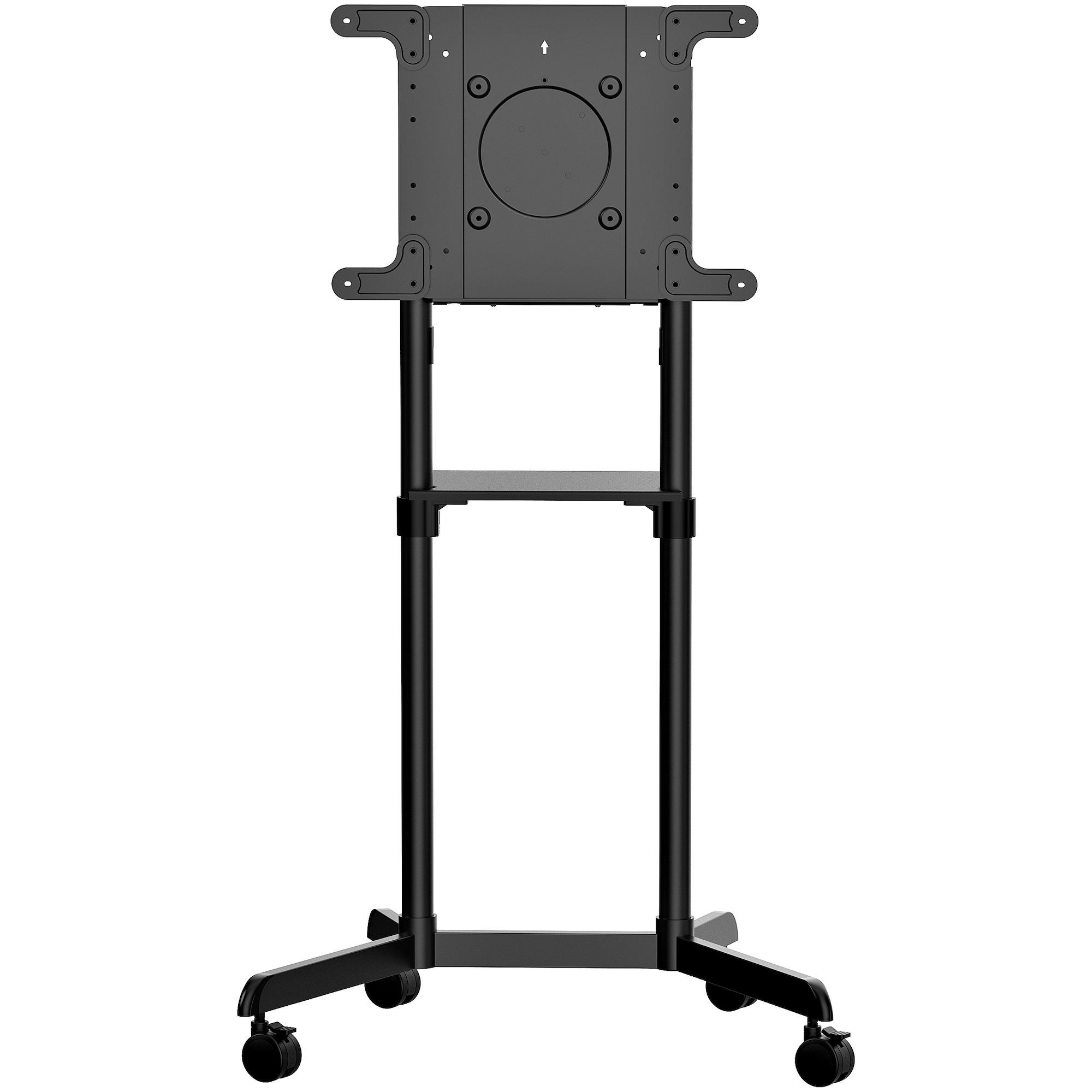 MOBILE TV CART TILT ADJUSTABLE/ONE DISPLAYS UP TO 70 INCH_2