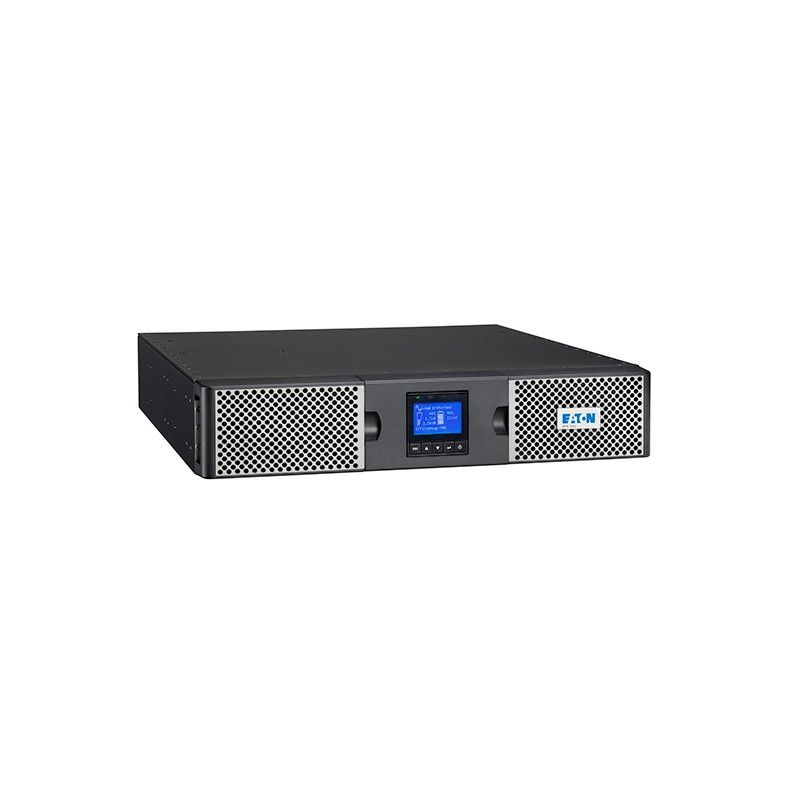 UPS Eaton 9PX1500IRTM, 1500 VA, 1500 W, cu management, on-line double-conversion, 8x C13, 1x C14, 1x USB, 12V/9Ah Sealed Lead-acid, LCD, Rack 2U, Negru 