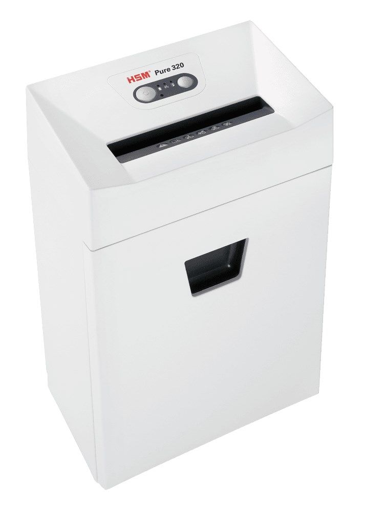 HSM Pure 320 paper shredder Particle-cut shredding 23 cm White_2