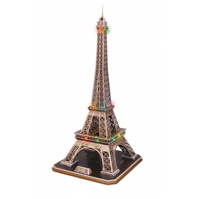 3D LED Puzzle Eiffel Tower 85el L091H 20507 DANTE_3