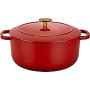 Ballarini Bellamonte Round Cast Iron Pot - Red  5.5 ltr_2