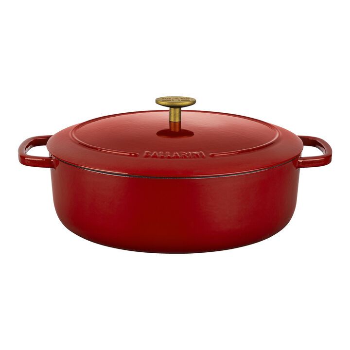 Ballarini Bellamonte Oval Cast Iron Casserole - 4.5 ltr  Red_2