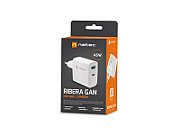 NATEC RIBERA GAN CHARGER 1X USB-A + 1X USB-C 45W WHITE_2