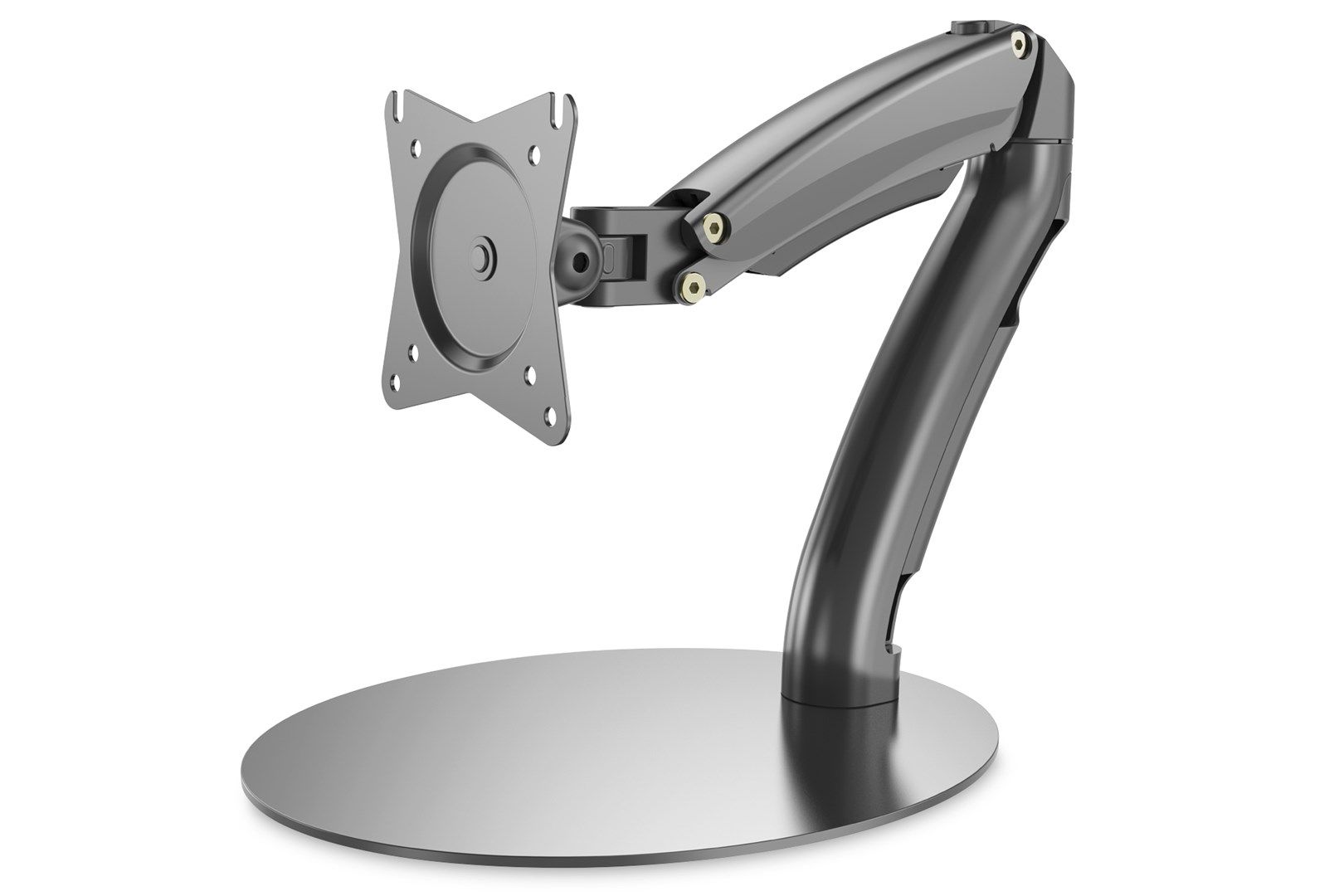 Digitus | Desk Mount | Universal LED/LCD Monitor Stand with Gas Spring | Tilt  swivel  height adjustment  rotate | Black_4