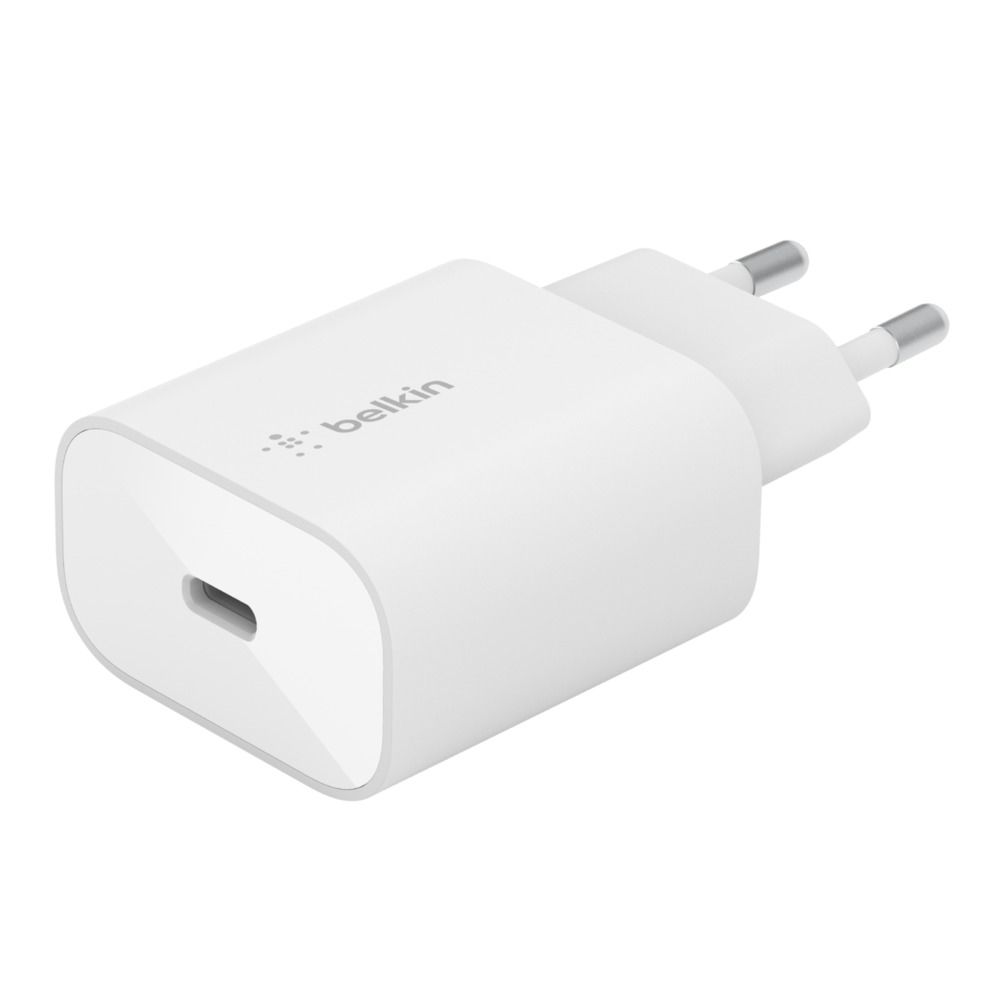 BELKIN 25W USB-C CHARGER WHITE/W/ POWER DELIVERY + LIGHTNING 1M_8