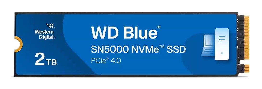 2TB WD BLUE SN5000 NVME SSD/PCIE GEN 4.0 UP TO 5150 MB/S RS_2