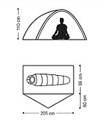 Cycling ultralight tent 1 nh18a095-d_2