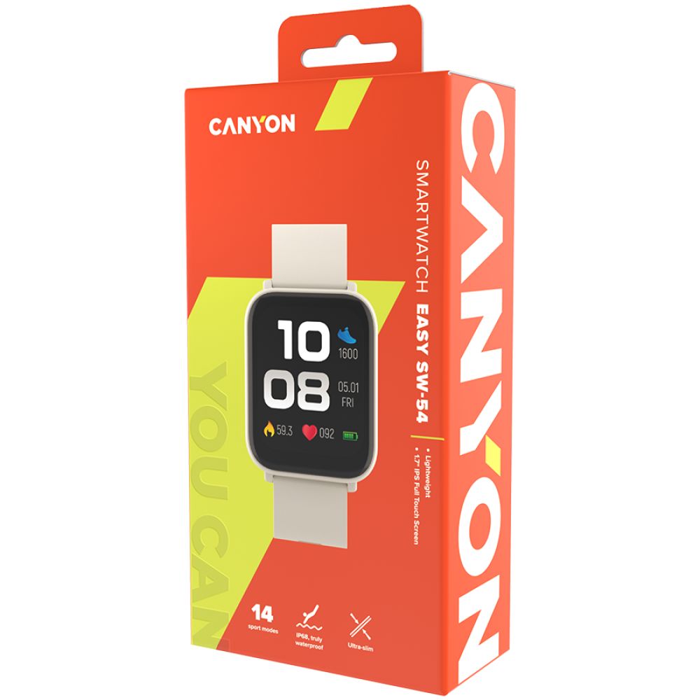 CANYON smart watch Easy SW-54 Beige_3