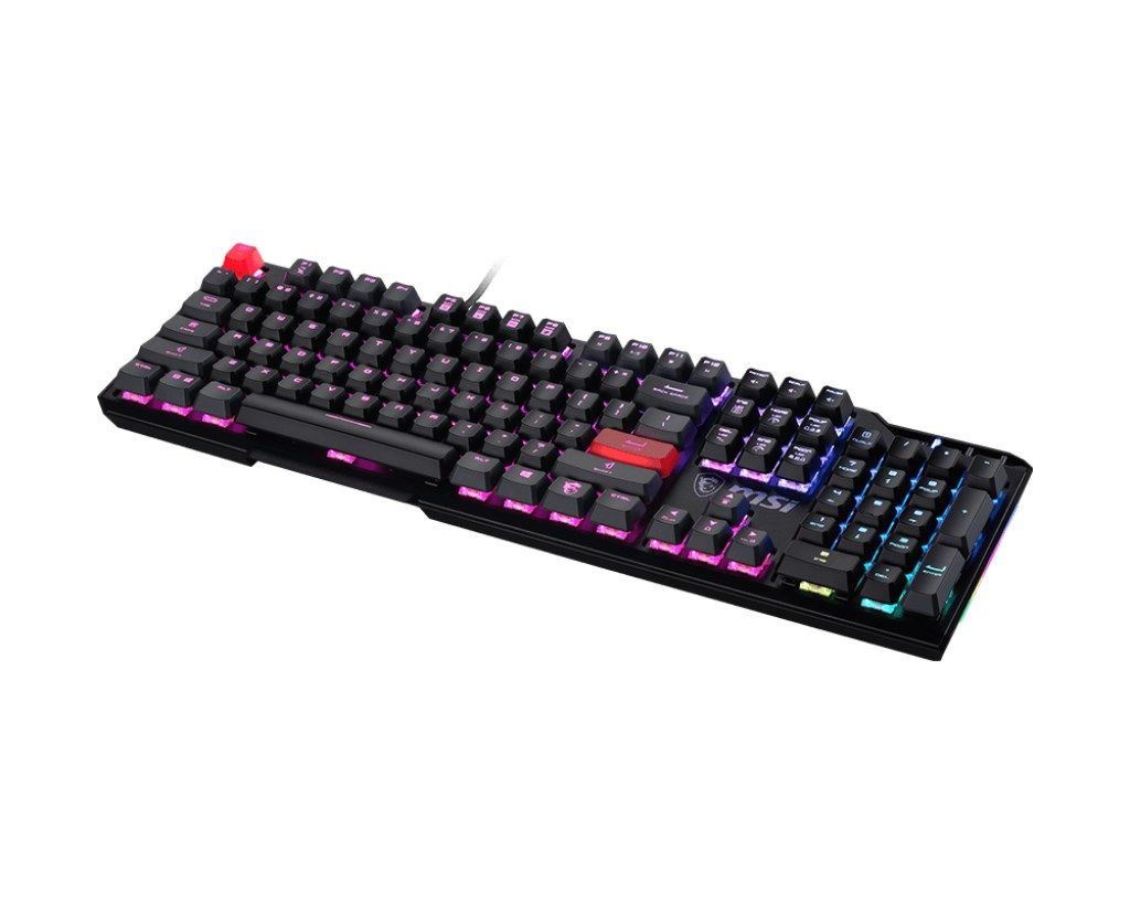 MSI Vigor GK41 Dusk LR US keyboard Gaming USB QWERTY English Black_5