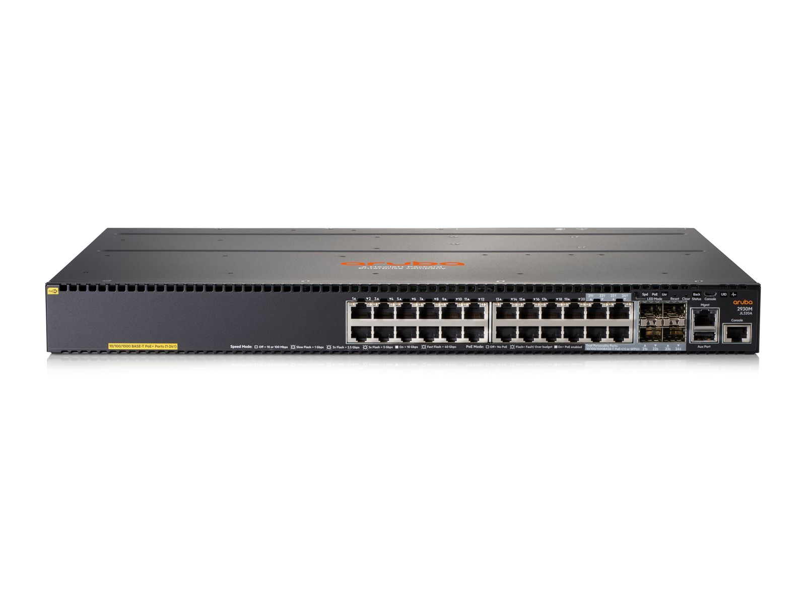 Switch HPE JL319A, 20 porturi 10/100/1000Mbps