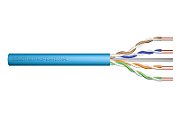 Installation cable DIGITUS cat.6  U/UTP  B2ca  AWG23/1  LSOH  500m  purple  reel