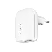 BELKIN 37W DUAL CHARGER 25W USB/W/POWER DELIVERY 12W USB-A WHITE_1