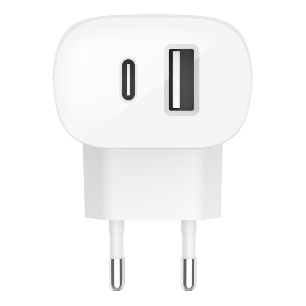 BELKIN 37W DUAL CHARGER 25W USB/W/POWER DELIVERY 12W USB-A WHITE_4