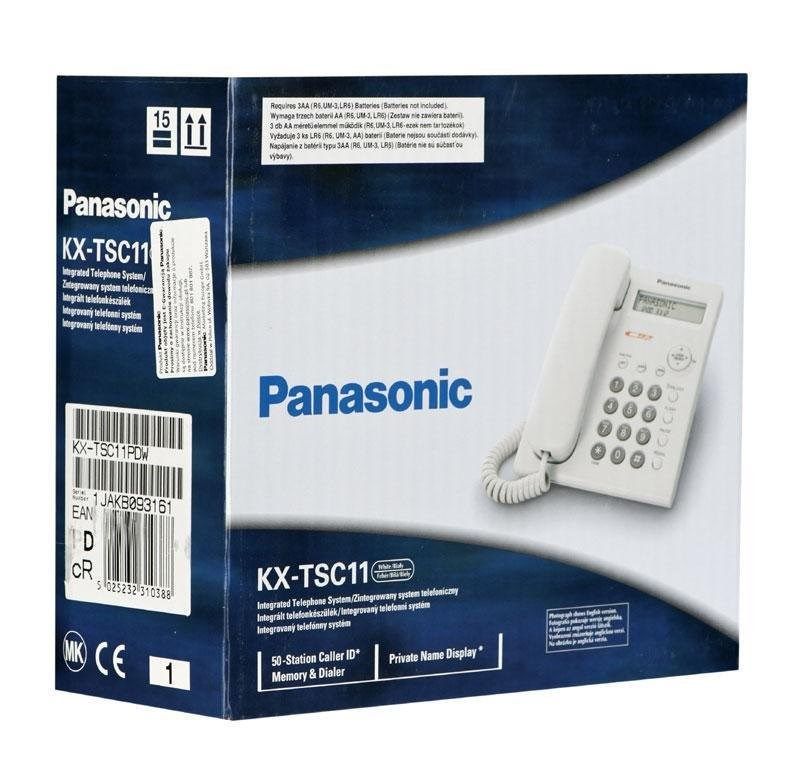 Panasonic KX-TSC11 DECT telephone Caller ID White_3