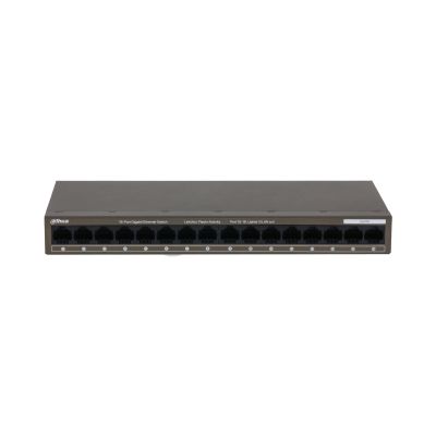 Switch Dahua PFS3016-16GT-M, 16 porturi 10 / 100 / 1000 MBs