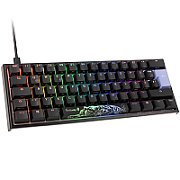 Ducky One 2 Pro Mini Gaming Tastatur  RGB LED - Cherry Silent Red