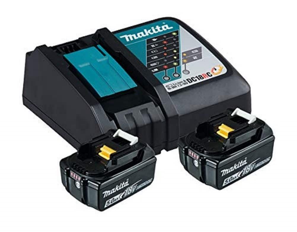 MAKITA POWER SUPPLY KIT 18V (BL1850Bx2+DC18RC) MAKPAC
