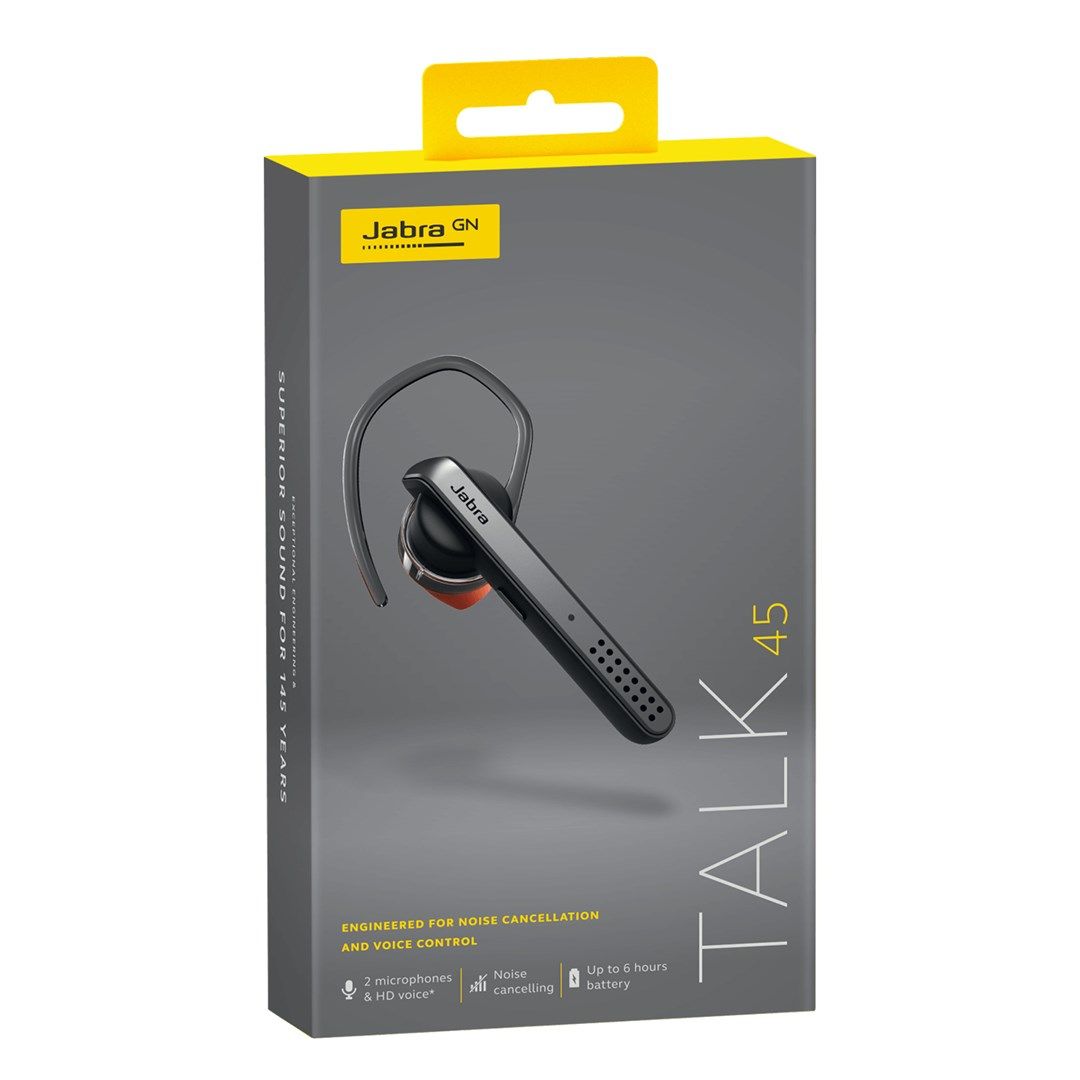 Jabra Talk 45 - Silver with car charger_2