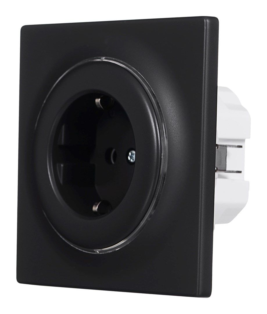 Fibaro FGWOF-011-8 socket-outlet Type F Black_2