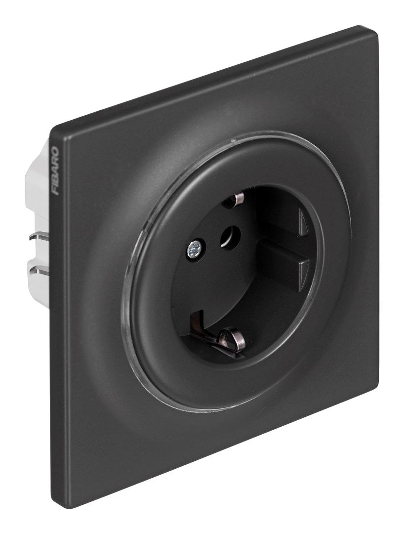 Fibaro FGWOF-011-8 socket-outlet Type F Black_5