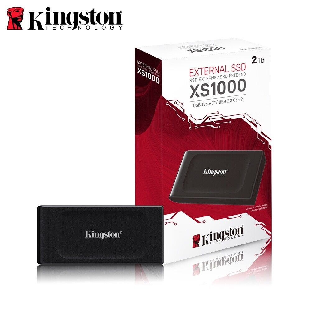 2TB POCKET-SIZED SSD XS1000R/EXTERNAL DRIVE USB 3.2 GEN 2_2