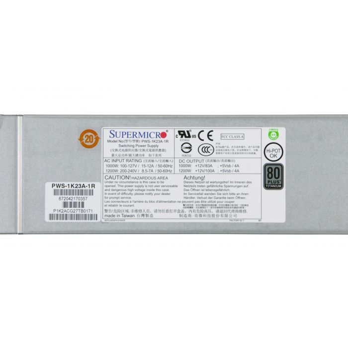 Sursa de alimentare server SUPERMICRO 1200W 1U_3