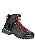 Shoes mtn trainer lite mid gtx women-field green-fluo coral-uk 7 (40 5)
