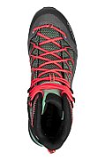 Shoes mtn trainer lite mid gtx women-field green-fluo coral-uk 7 (40 5)