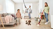 Bosch Serie 4 BBH3ZOO28 stick vacuum/electric broom Battery Dry Bagless 0.4 L Red 2.15 Ah