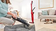 Bosch Serie 4 BBH3ZOO28 stick vacuum/electric broom Battery Dry Bagless 0.4 L Red 2.15 Ah
