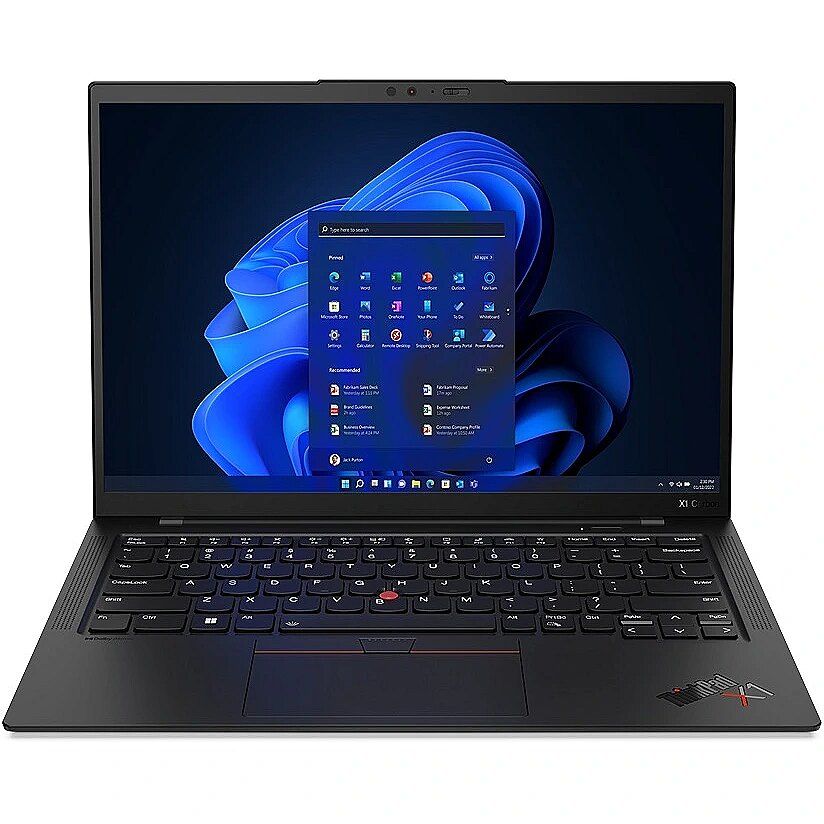 Lenovo ThinkPad X1 Carbon Laptop 35.6 cm (14 ) WUXGA Intel® Core™ i7 i7-1355U 16 GB LPDDR5-SDRAM 512 GB SSD Wi-Fi 6E (802.11ax) Windows 11 Pro Black_2