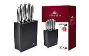 GERLACH. SET OF KNIVES IN A BLOCK OF 5 pcs. MODERN BLACK_1