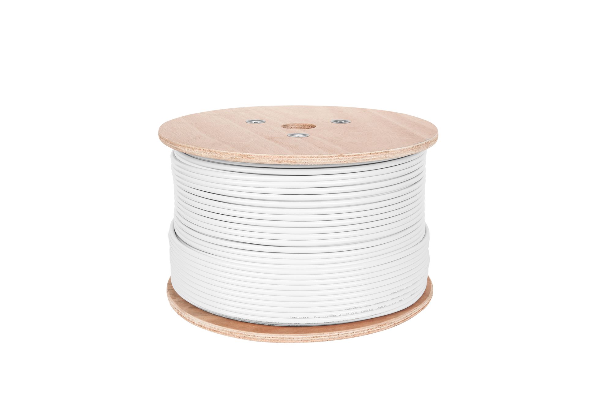 F690BV coaxial cable. A white spool 305m
