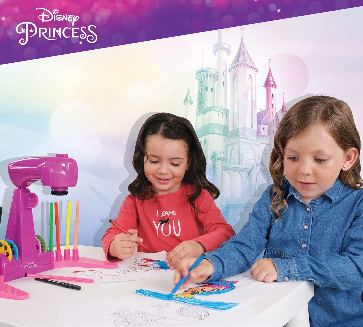 Princess drawing school projector 92925 LISCIANI_8