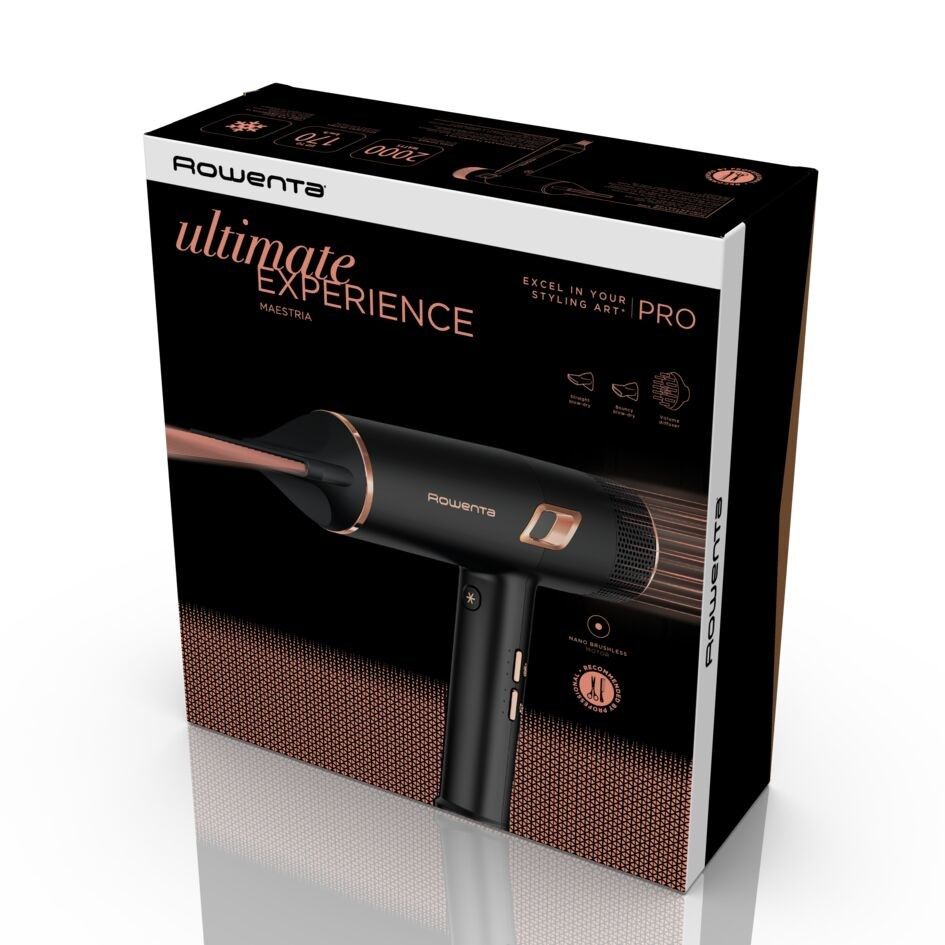 Rowenta Maestria Ultimate Experience CV9920 hair dryer 2000 W Black  Copper_11