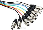 Behringer GMX-300 Kabel 8 x XLR F - 8 x XLR M 3m