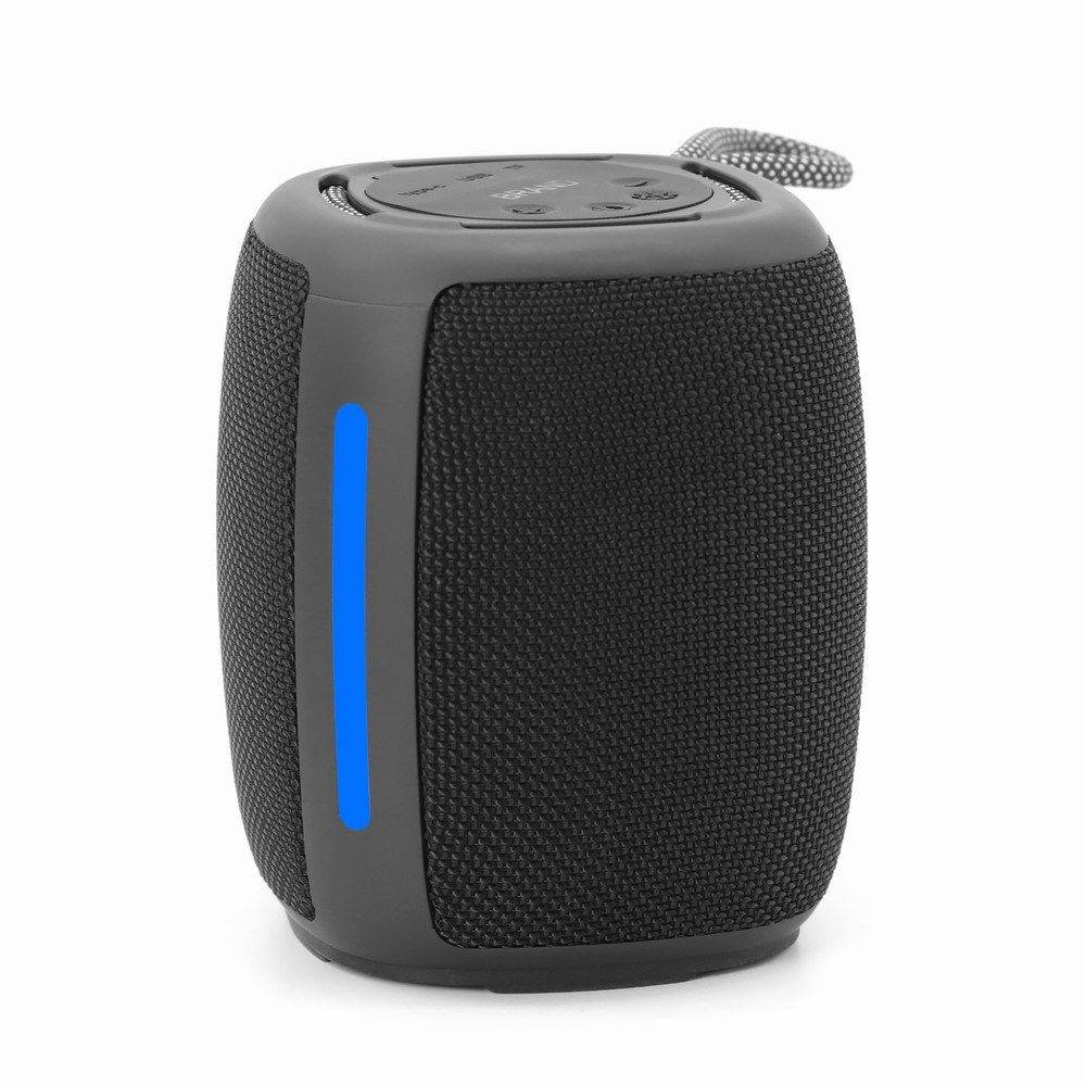 Gembird SPK-BT-LED-03-BK portable Bluetooth speaker with RGB LED Light Black 5W_6