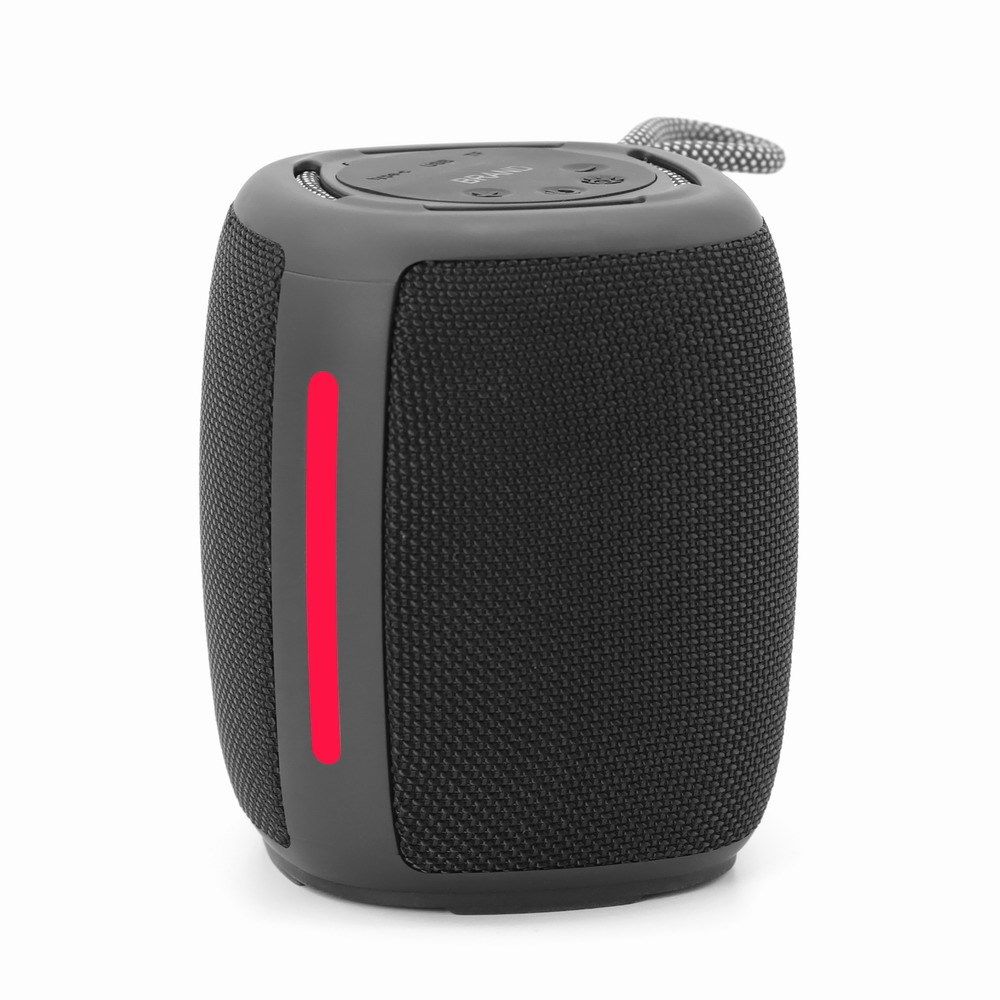 Gembird SPK-BT-LED-03-BK portable Bluetooth speaker with RGB LED Light Black 5W_7