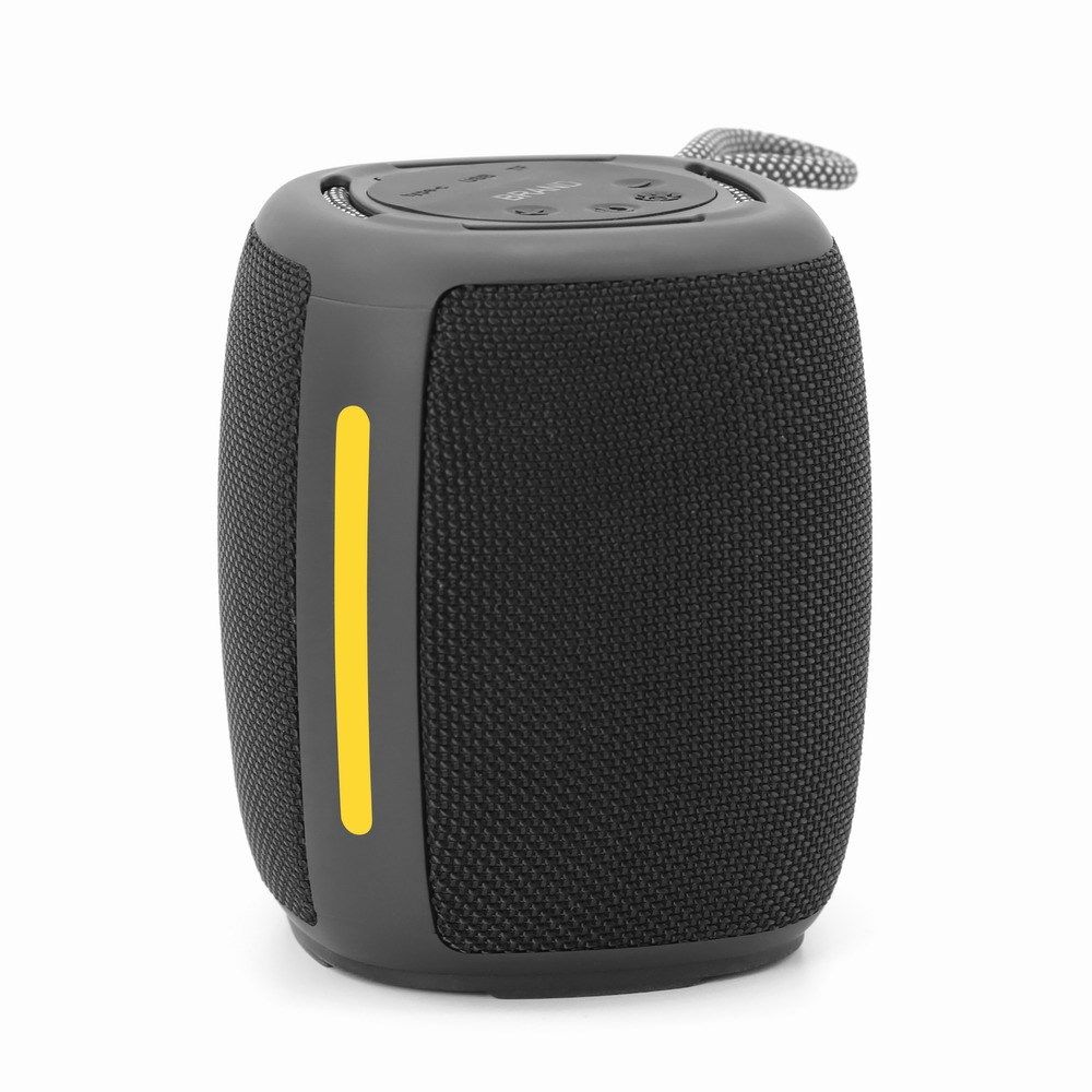 Gembird SPK-BT-LED-03-BK portable Bluetooth speaker with RGB LED Light Black 5W_8