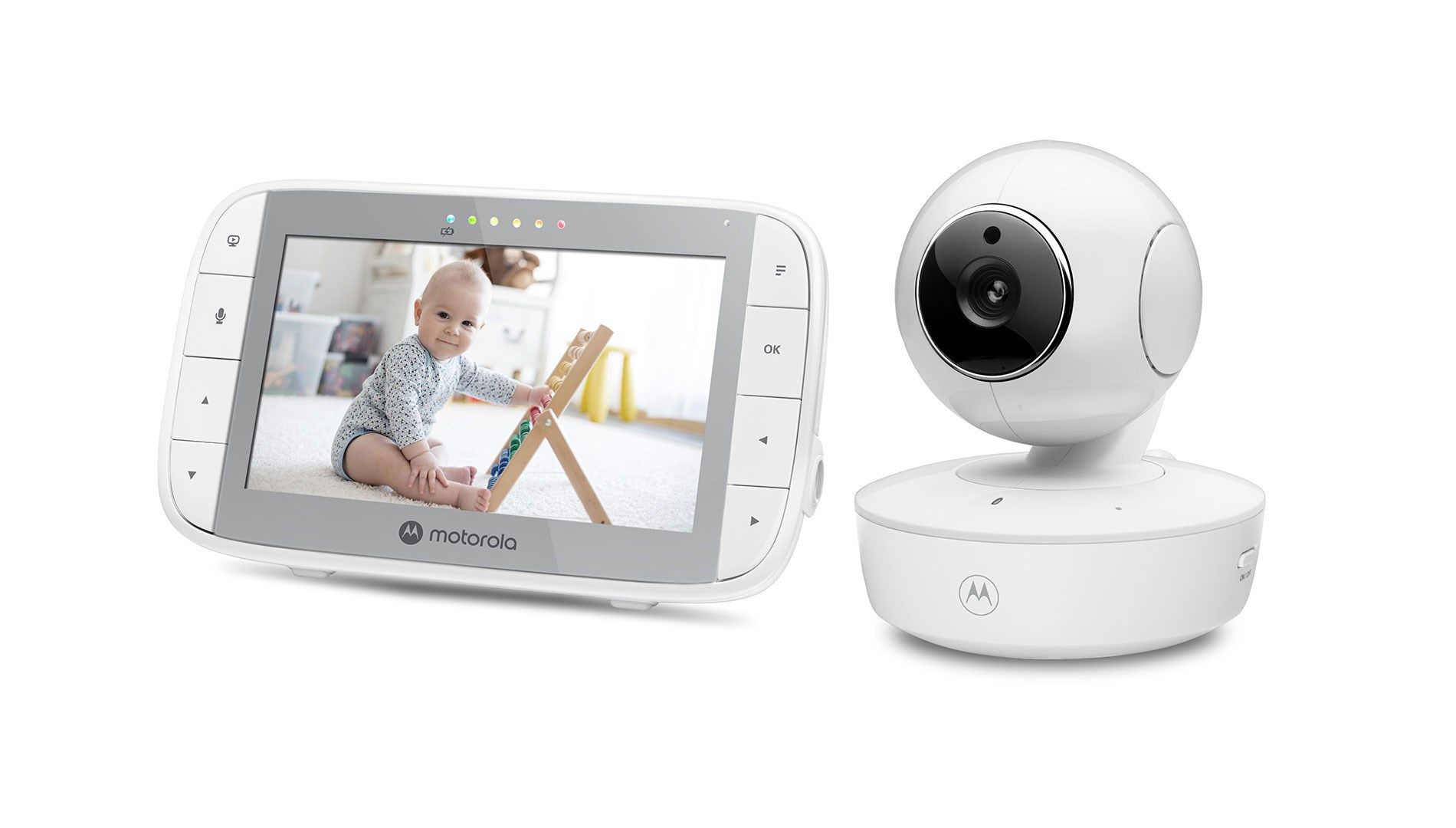 Motorola VM55 video baby monitor 300 m FHSS White_3